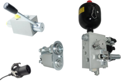 Composants de freinage double ligne hydraulique